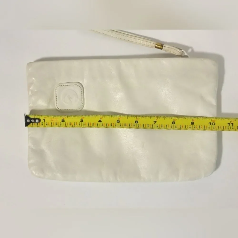 Vintage Genuine Leather Makeup Bag